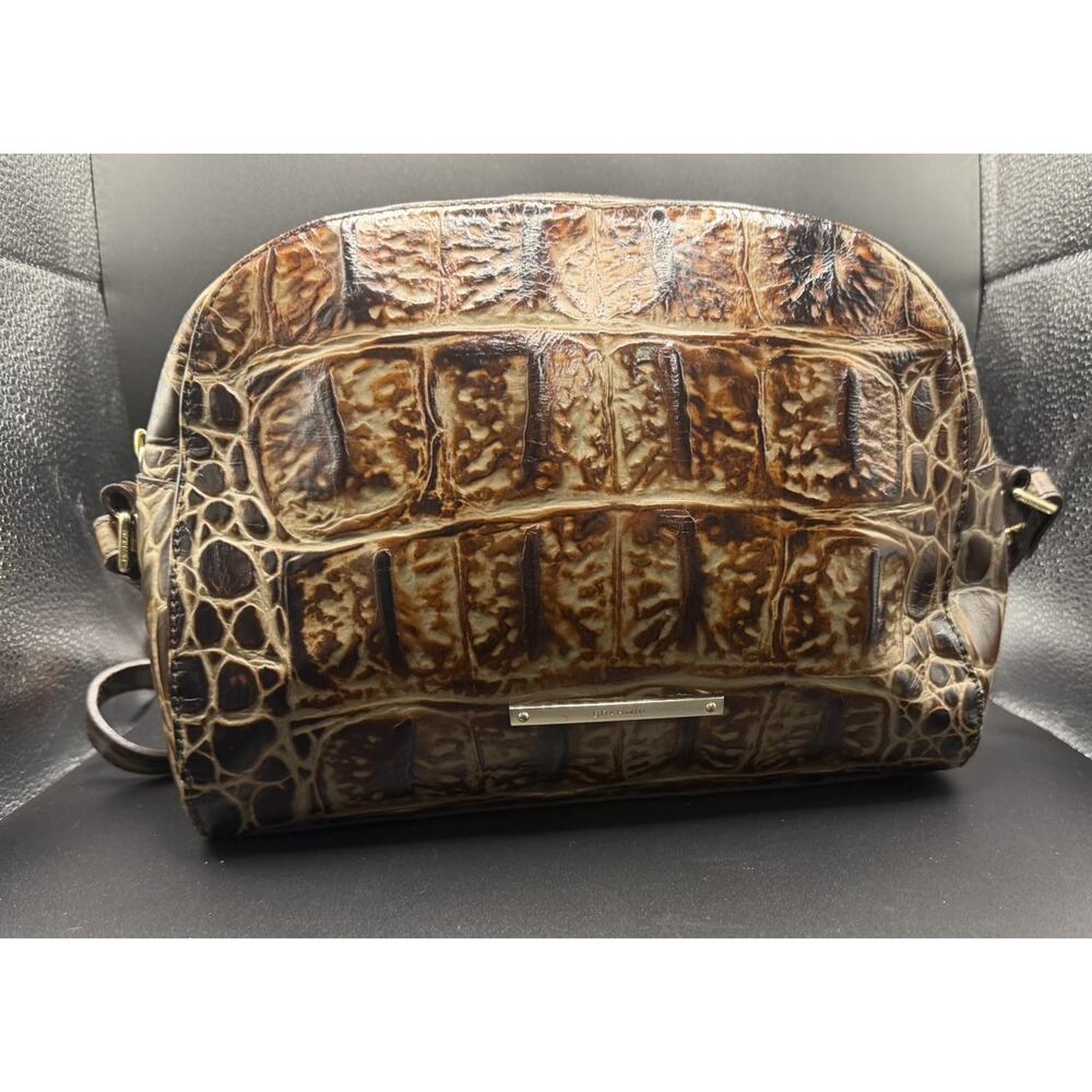 Brahmin Abby in Espresso Orinoco Limited Holiday 2016 collection.